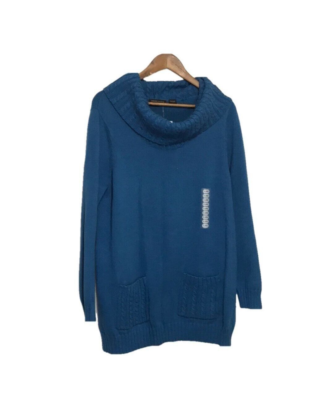 Jeanne Pierre Cowl Neck Tunic Sweater Sz X-Large